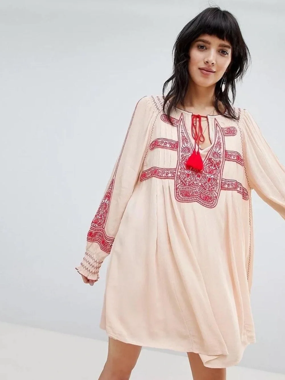 Free People Wind Willow Dress X-Small